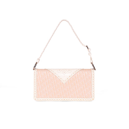 DIOR pink monogram d’trick hand bag