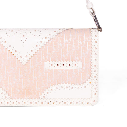 DIOR pink monogram d’trick hand bag