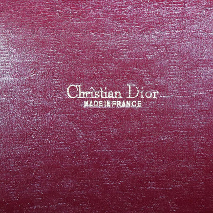 DIOR red monogram trotter handbag