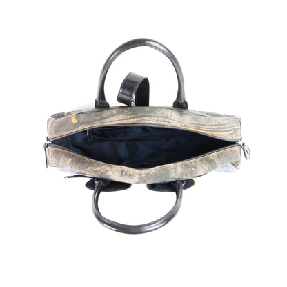 DIOR denim “Miss Diorella” speedway saddle bowler bag
