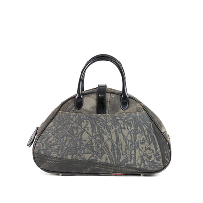 DIOR denim “Miss Diorella” speedway saddle bowler bag