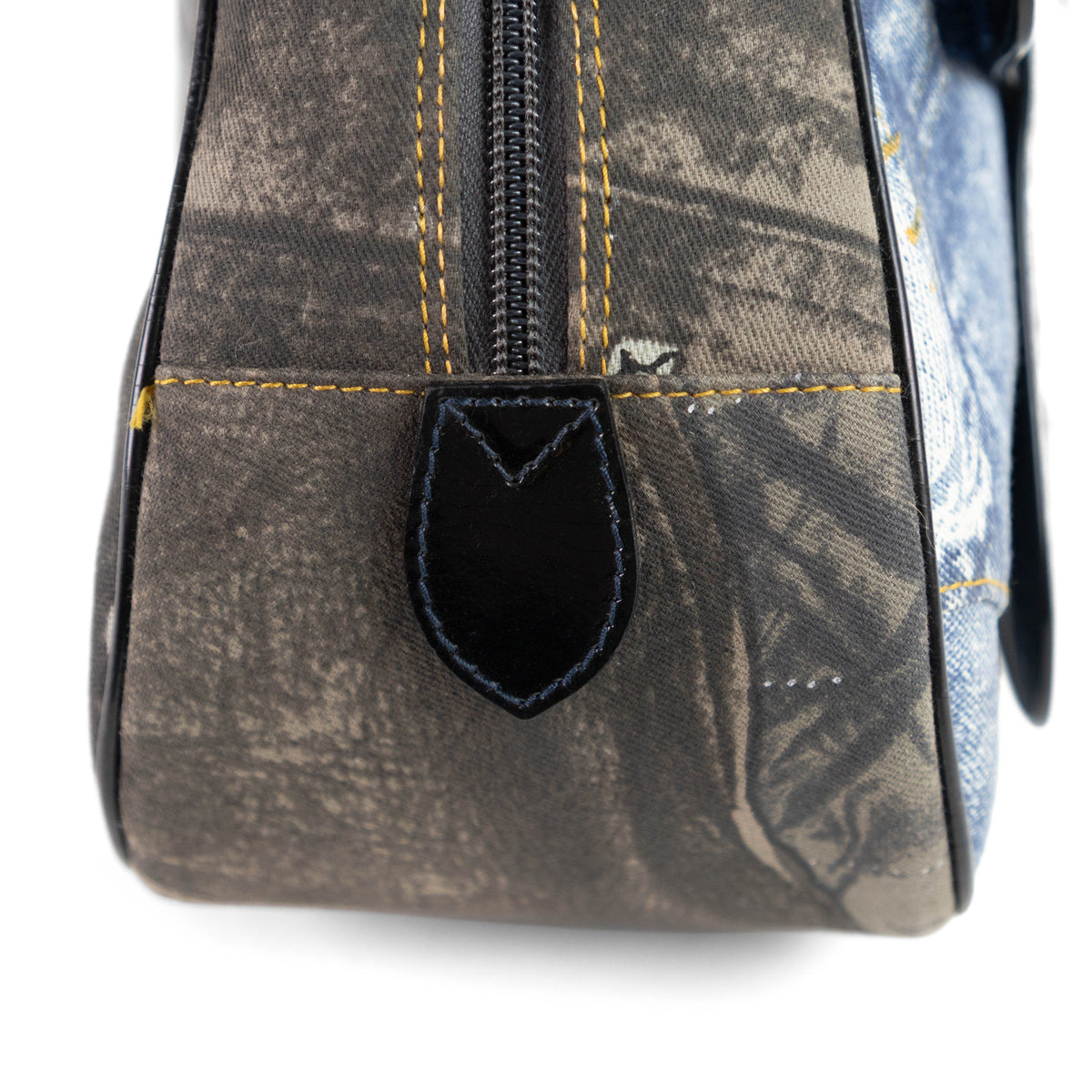 DIOR denim “Miss Diorella” speedway saddle bowler bag
