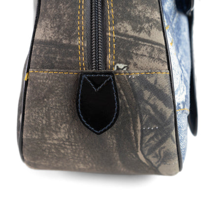 DIOR denim “Miss Diorella” speedway saddle bowler bag