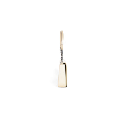 DIOR cream pearl malice bag