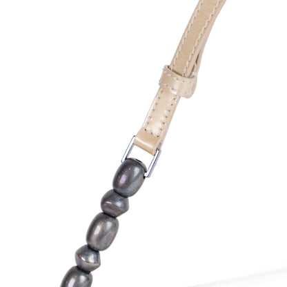 DIOR cream pearl malice bag