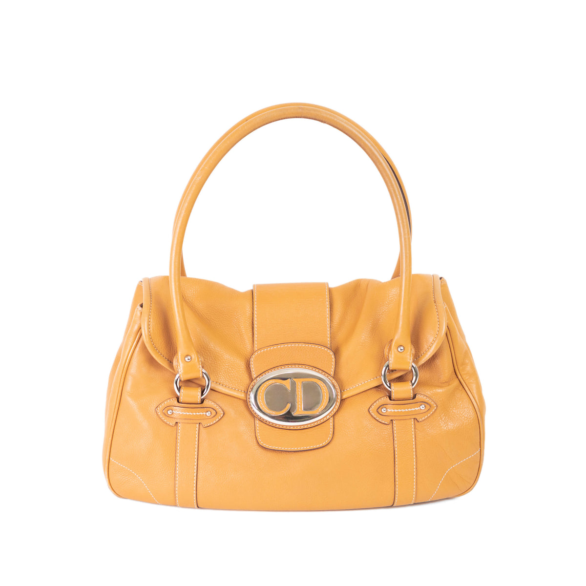 DIOR saint germaine leather flap bag
