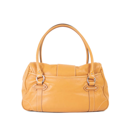 DIOR saint germaine leather flap bag
