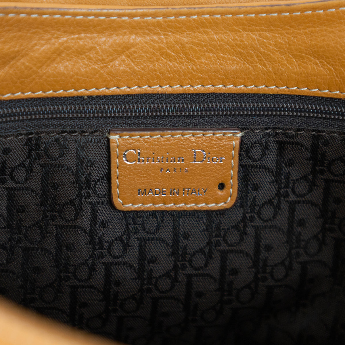 DIOR saint germaine leather flap bag