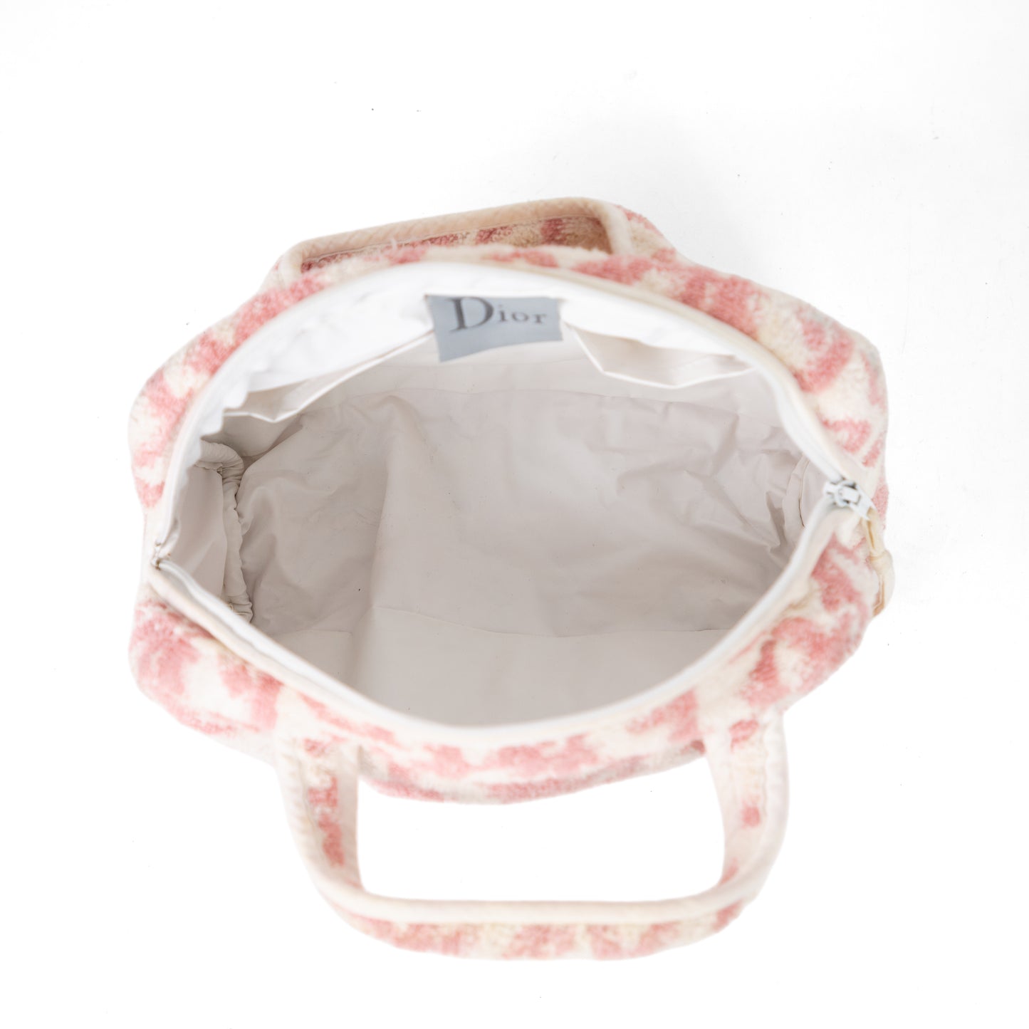 DIOR trotter terry cloth bag