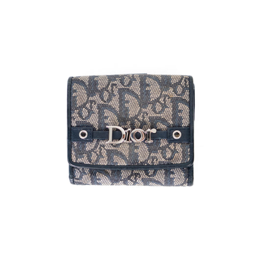 DIOR trotter compact/trifold wallet