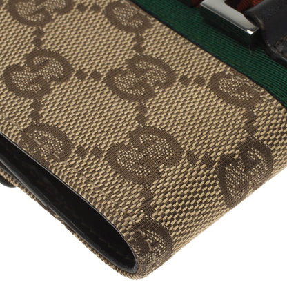 GUCCI monogram Sherry Jackie wallet