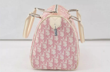 DIOR x John Galliano pink trotter Boston bag