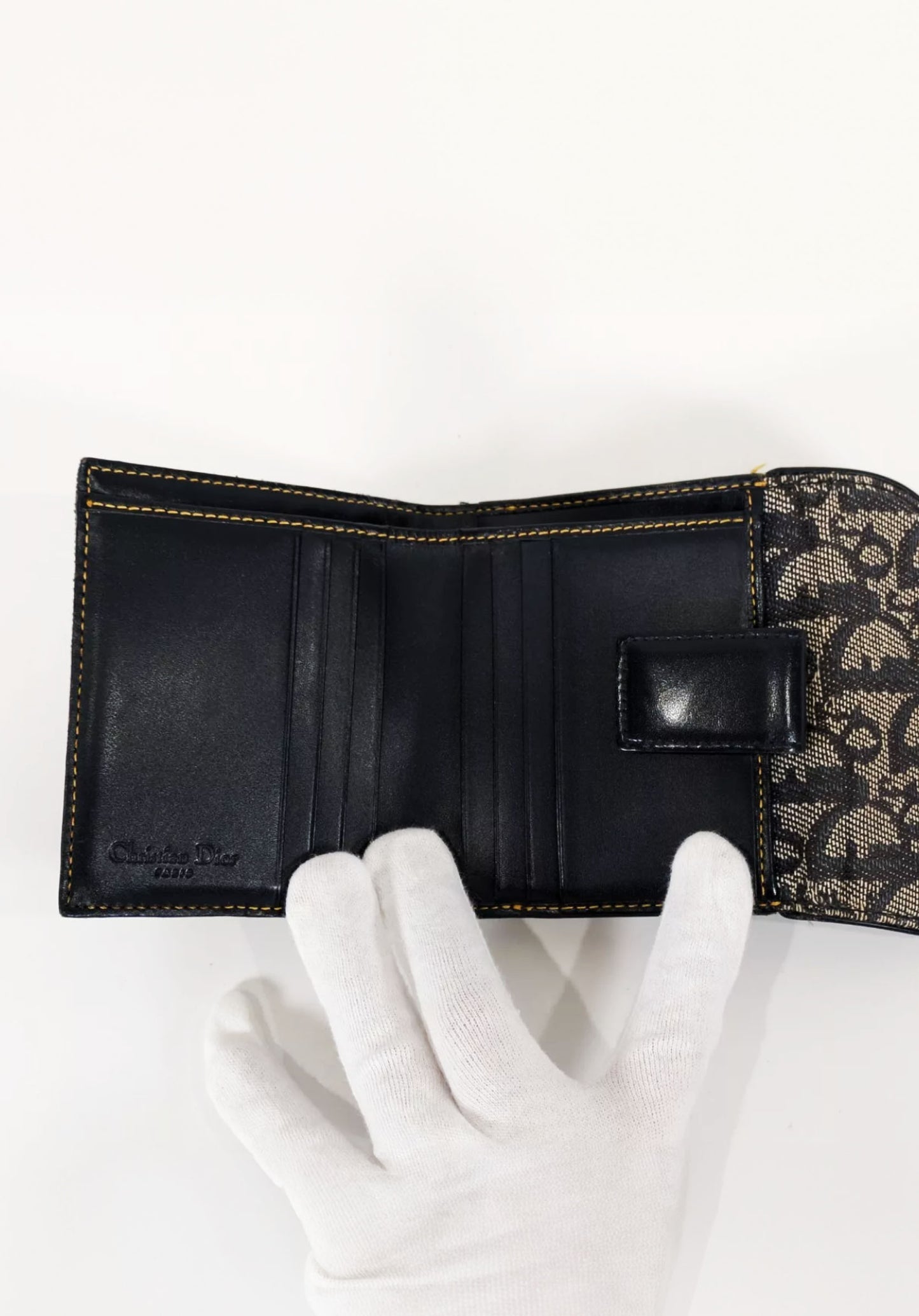 DIOR trotter saddle wallet