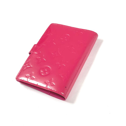 LOUIS VUITTON pink vernis agenda pm