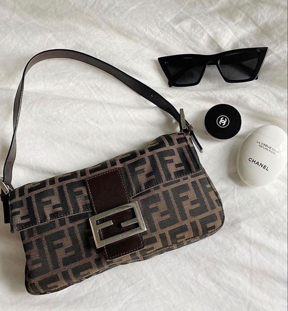 FENDI classic zucca baguette