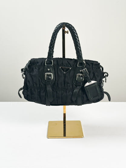 PRADA tessuto gaufre handbag