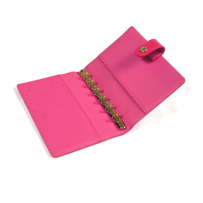 LOUIS VUITTON pink vernis agenda pm