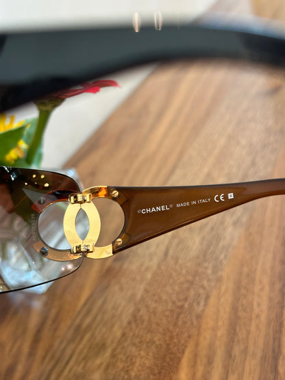 CHANEL 4125 shield sunglasses