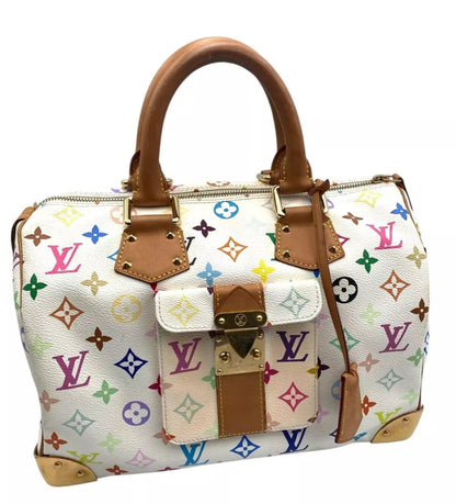 LOUIS VUITTON x Takashi Murakami multicolor speedy 30