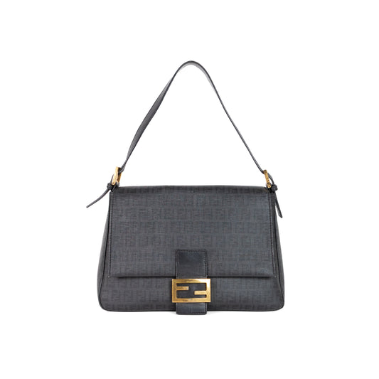 FENDI monogram canvas mamma baguette