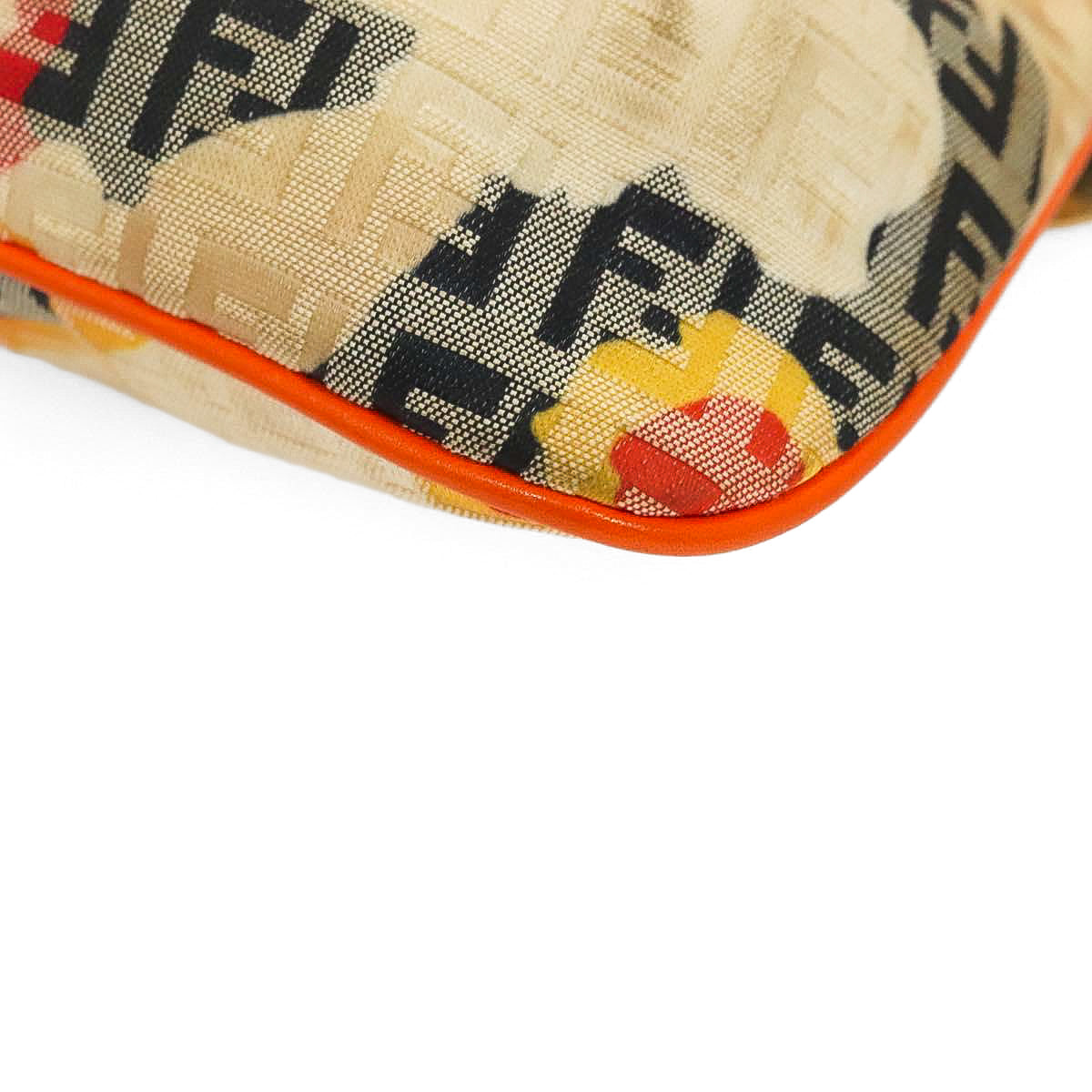 FENDI floral zucca pochette