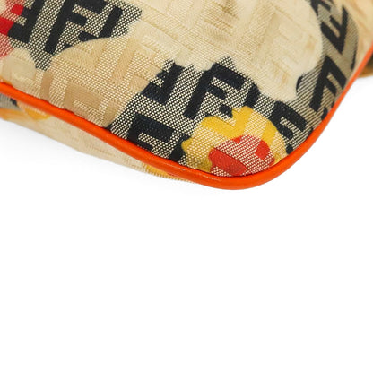 FENDI floral zucca pochette