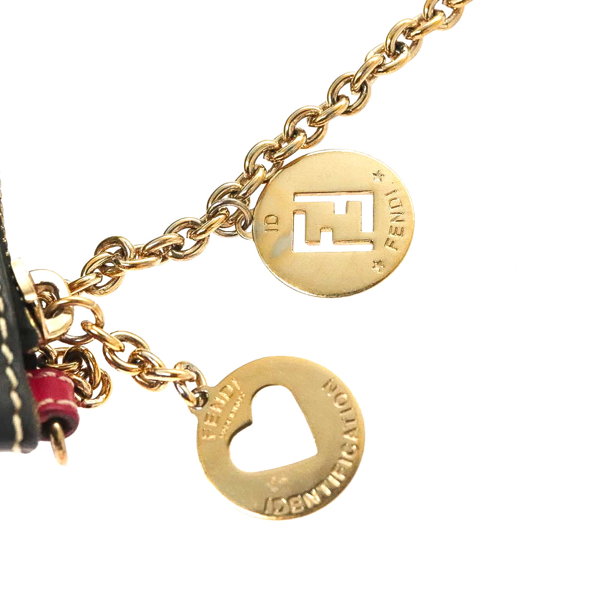 FENDI floral zucca pochette