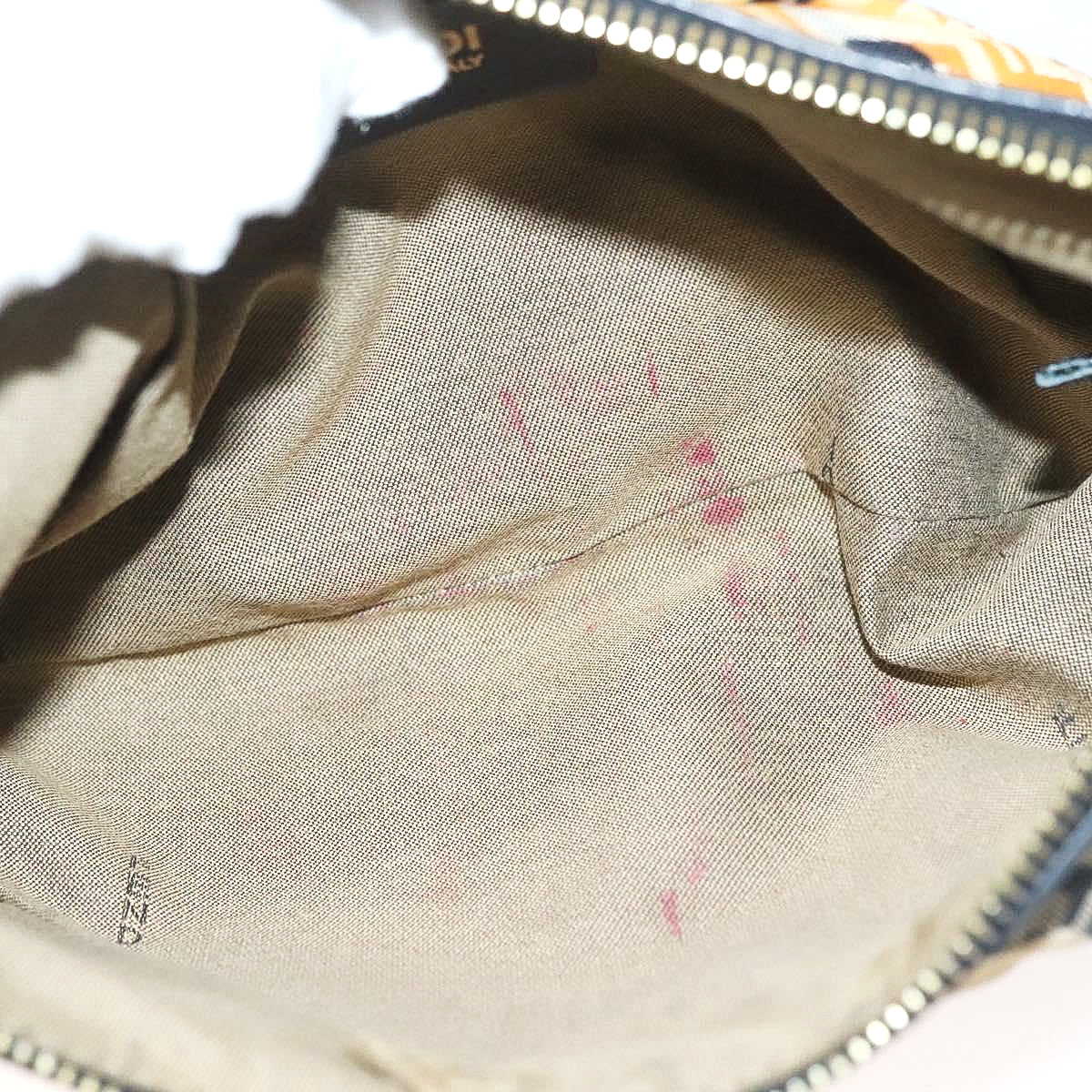 FENDI floral zucca pochette