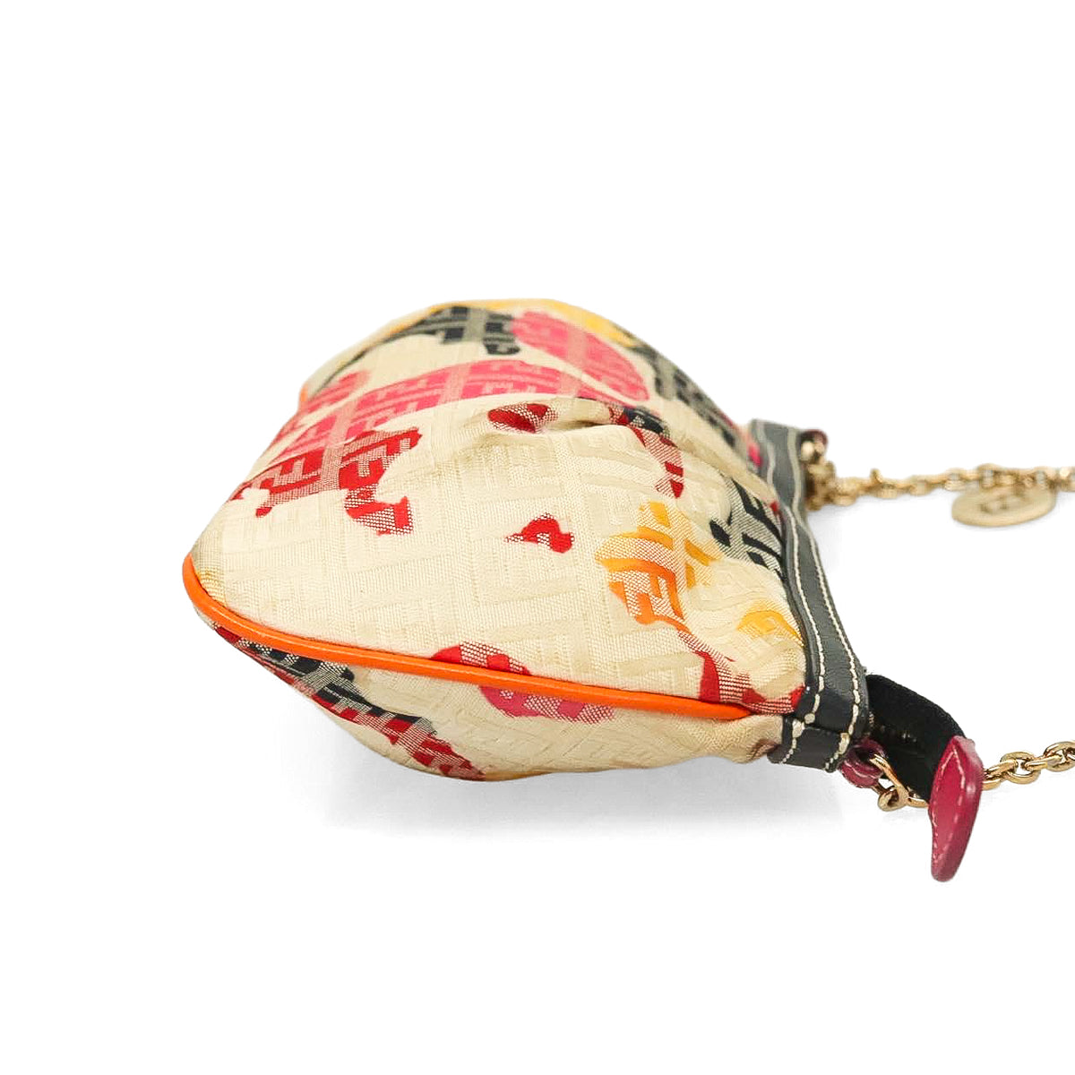 FENDI floral zucca pochette