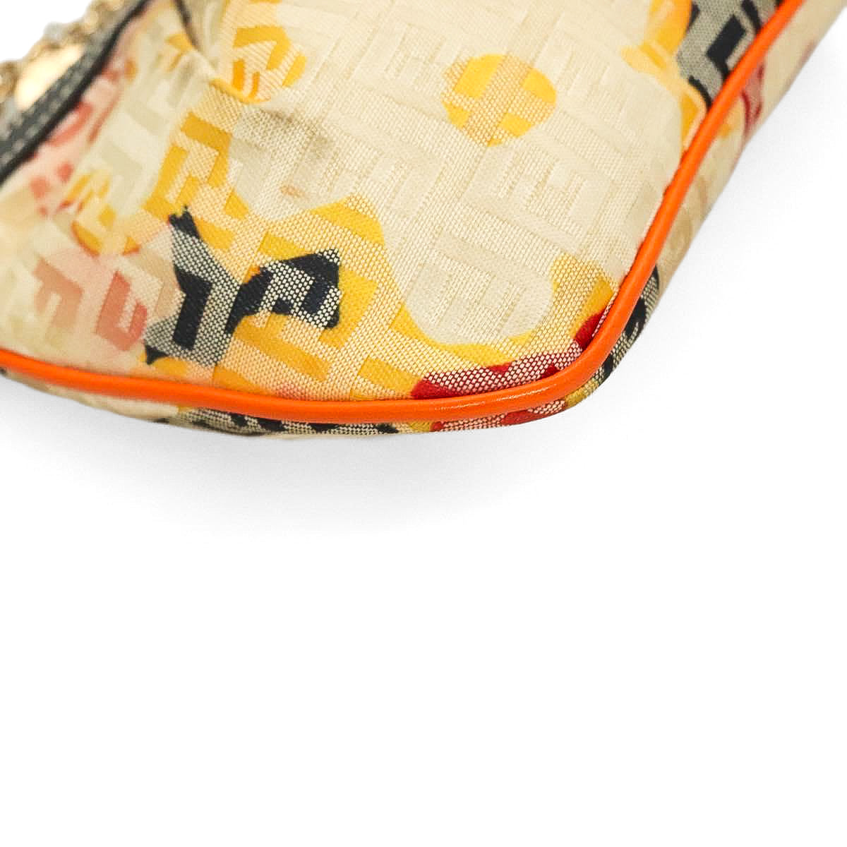 FENDI floral zucca pochette