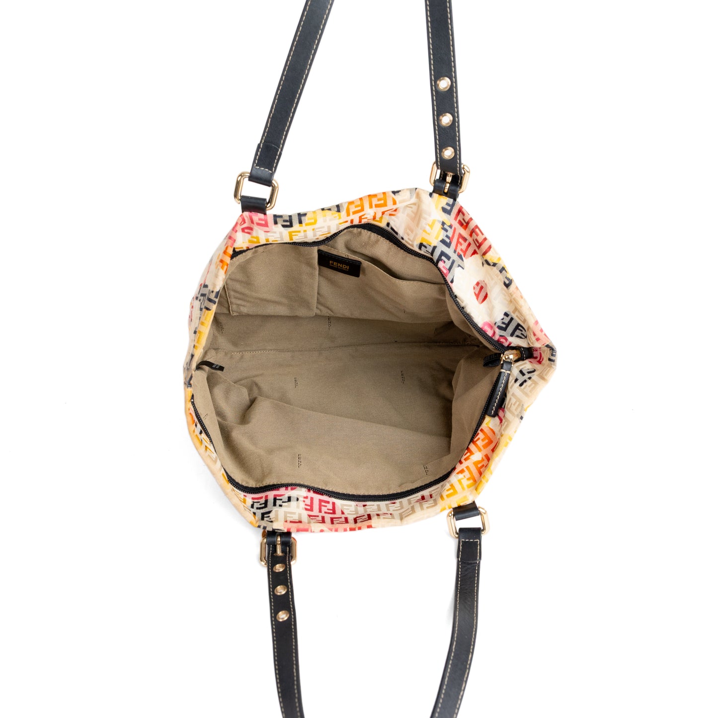 FENDI monogram floral forever tote bag