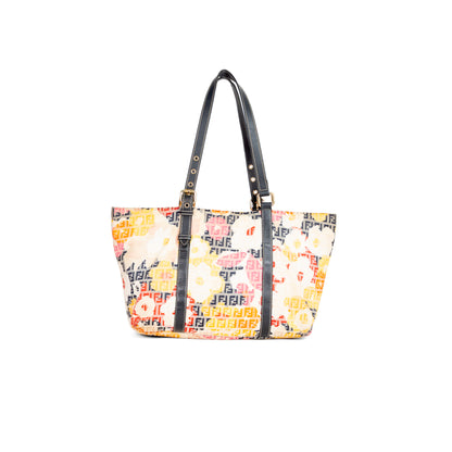 FENDI monogram floral forever tote bag
