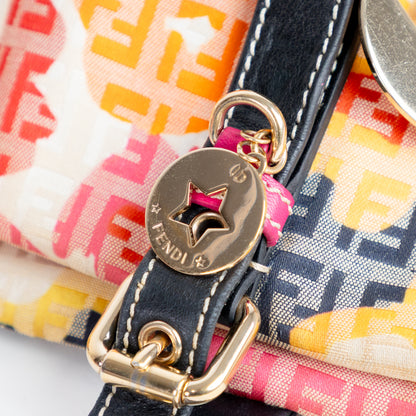 FENDI monogram floral forever tote bag