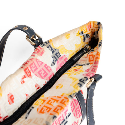 FENDI monogram floral forever tote bag