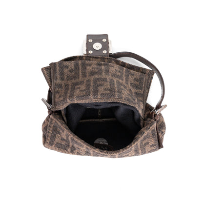 FENDI wool classic zucca baguette