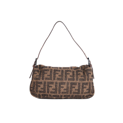 FENDI wool classic zucca baguette