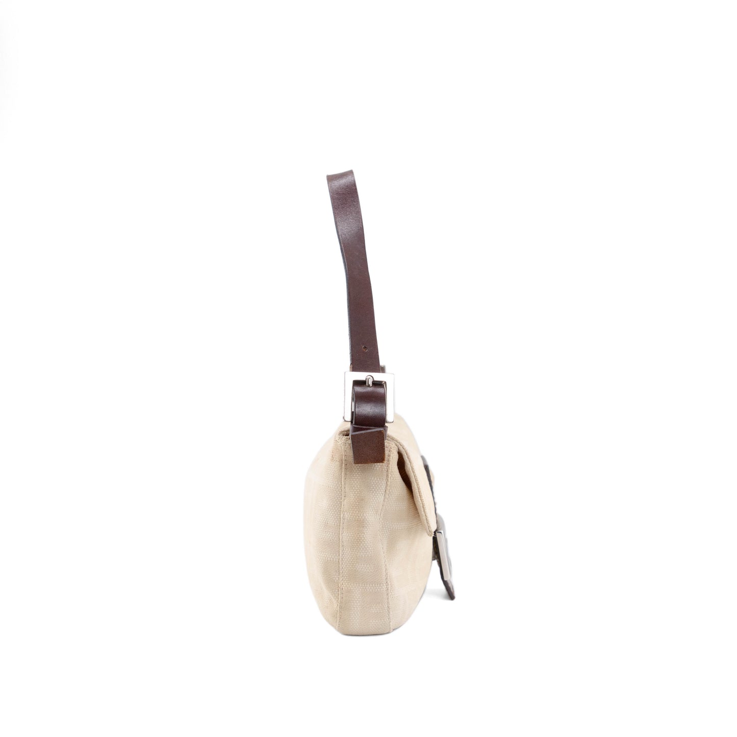 FENDI beige zucca baguette