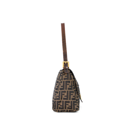 FENDI zucca mamma baguette w/ gold hardware