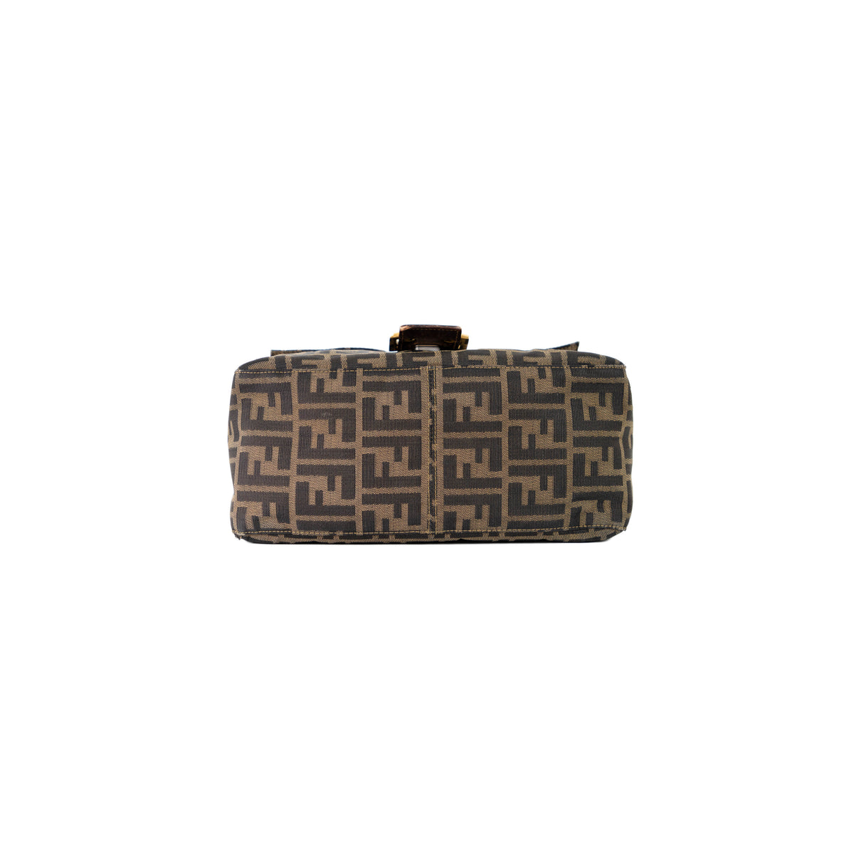 FENDI zucca mamma baguette w/ gold hardware