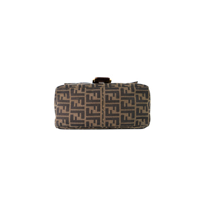 FENDI zucca mamma baguette w/ gold hardware