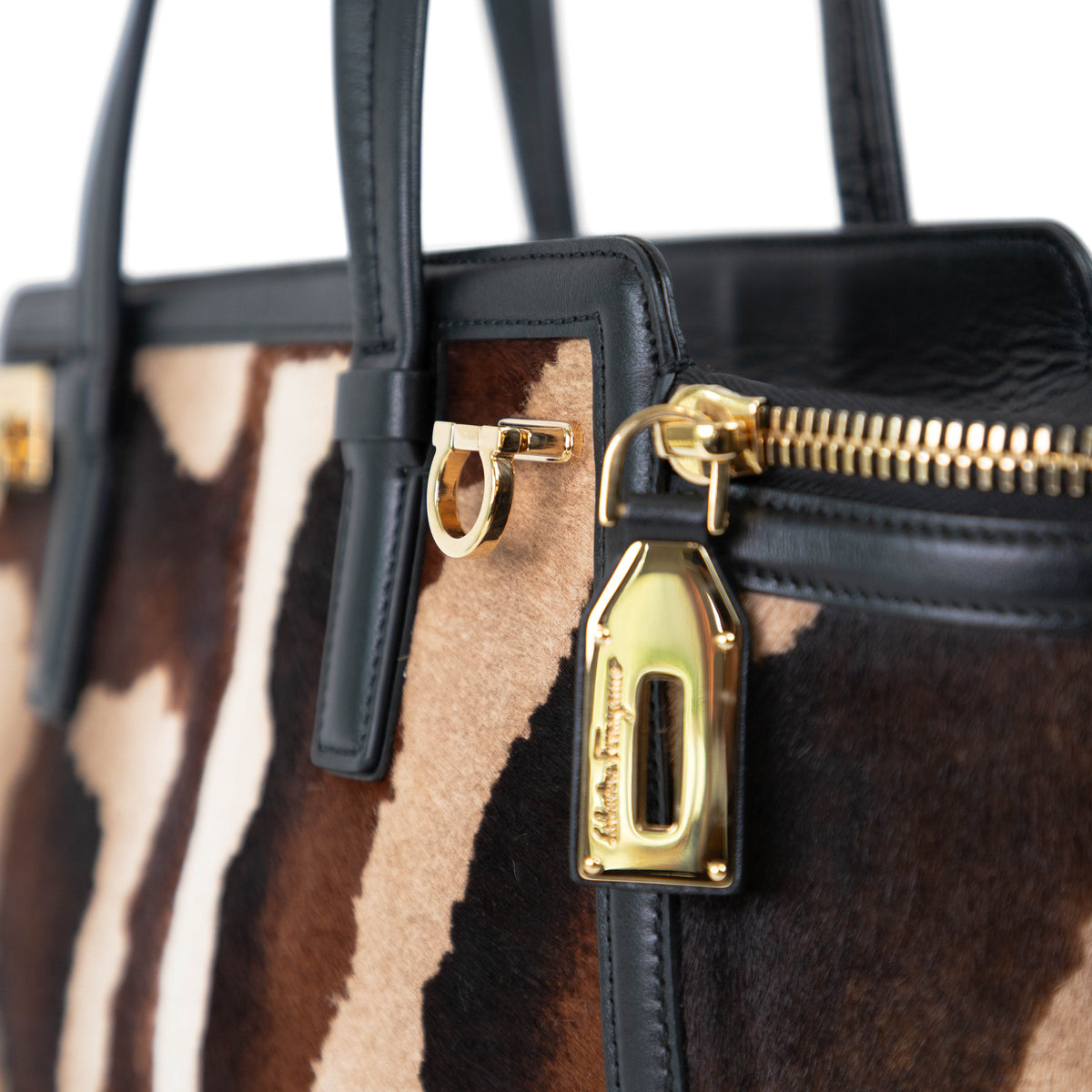 SALVATORE FERRAGAMO gancio tote