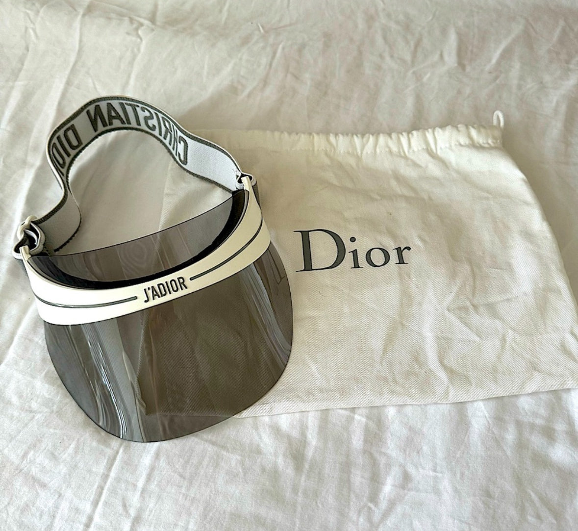 DIOR mirrored DiorClub 1 visor