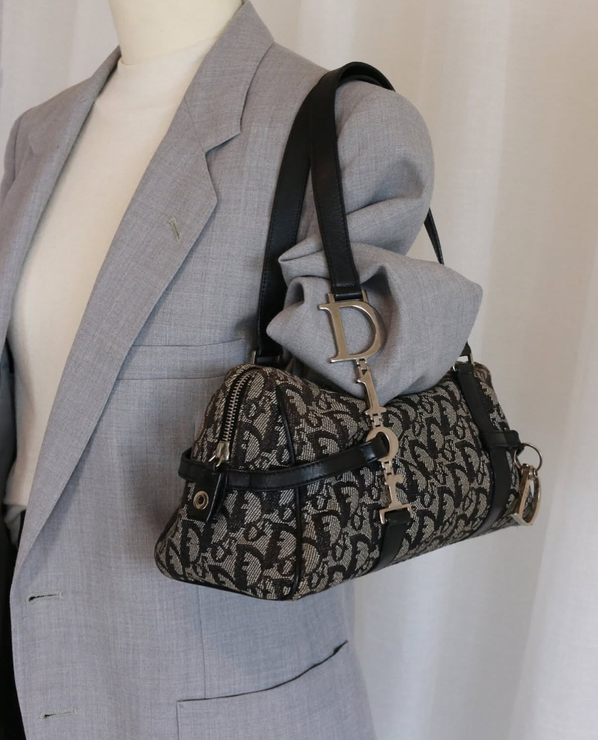 DIOR diorissimo charms trotter handbag