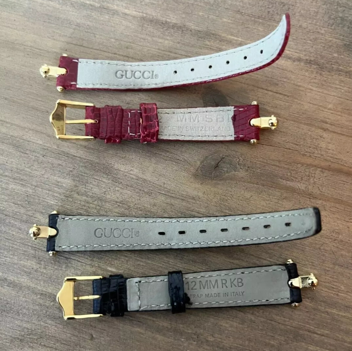 GUCCI 1800l interchangeable band watch