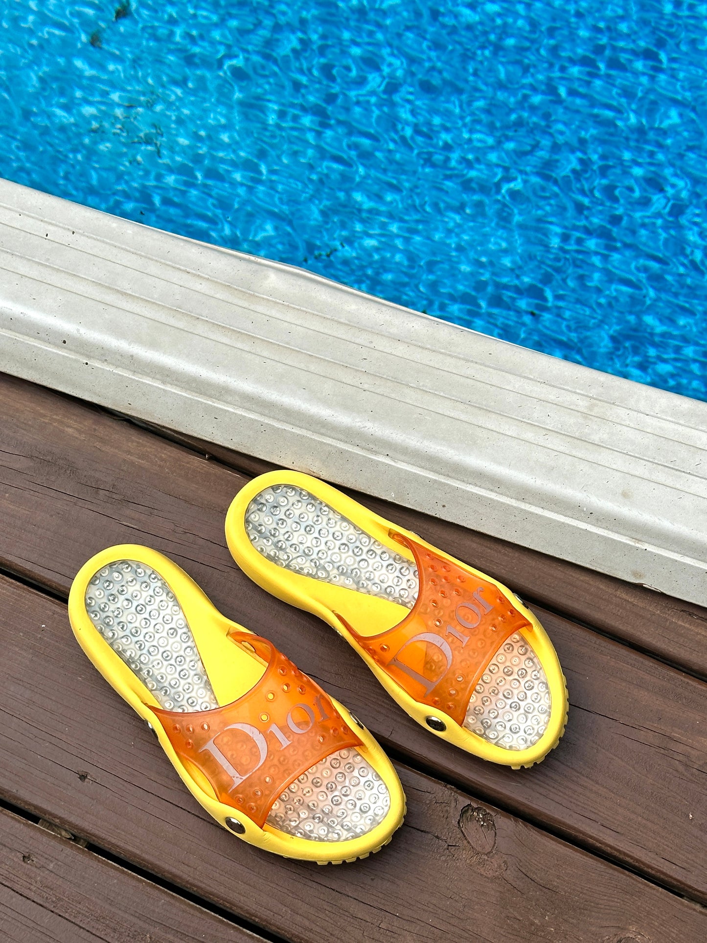 DIOR pool slides 42