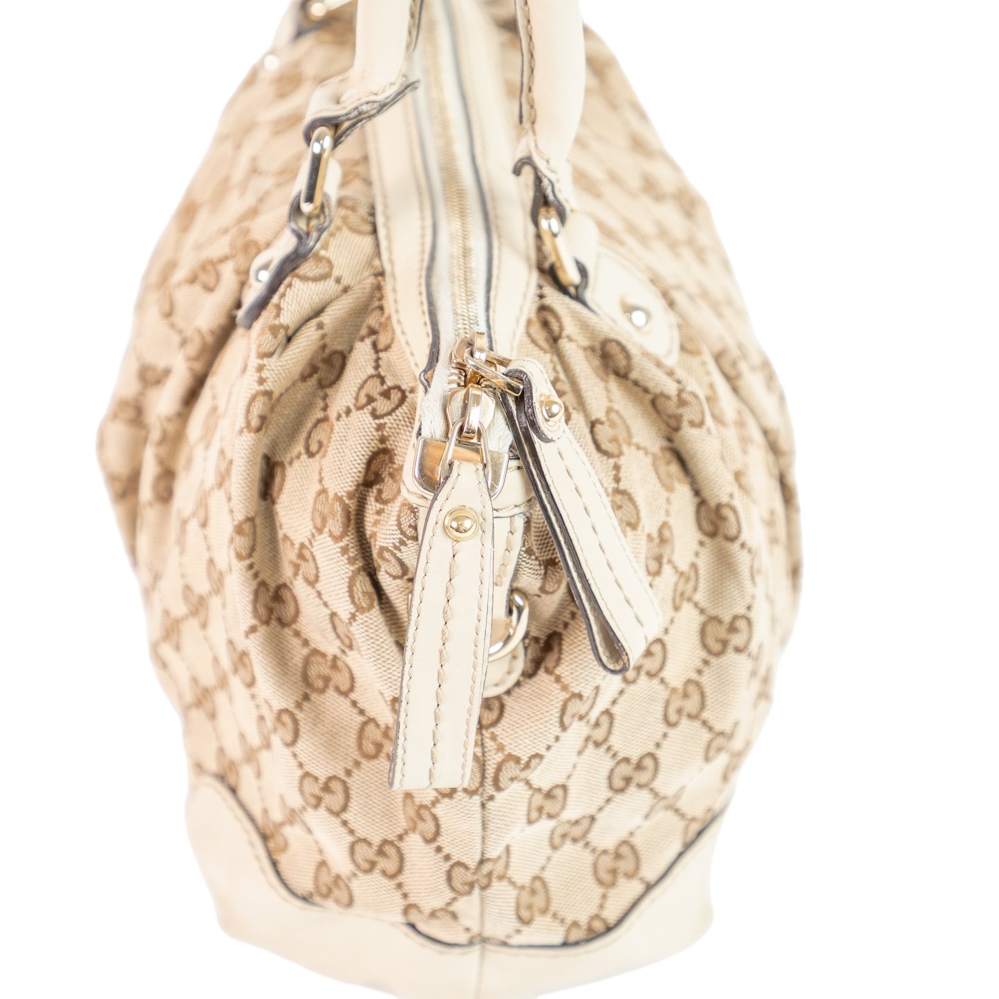 GUCCI gold abbey shoulder bag