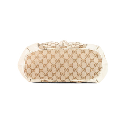 GUCCI gold abbey shoulder bag