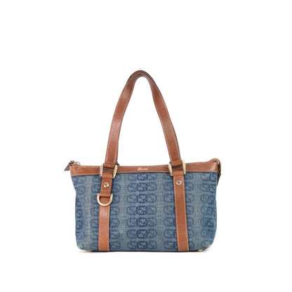 GUCCI denim abbey handbag
