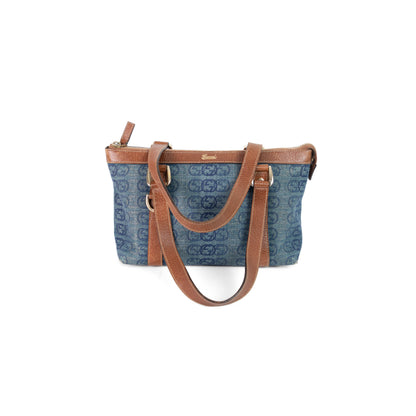GUCCI denim abbey handbag