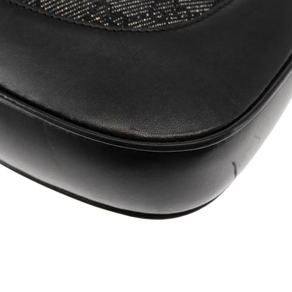 GUCCI black monogram jackie shoulderbag